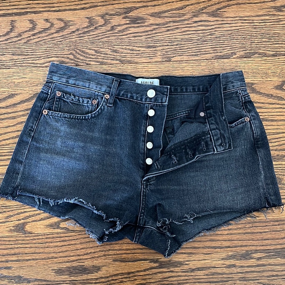 AGOLDE Parker short, size 29, black